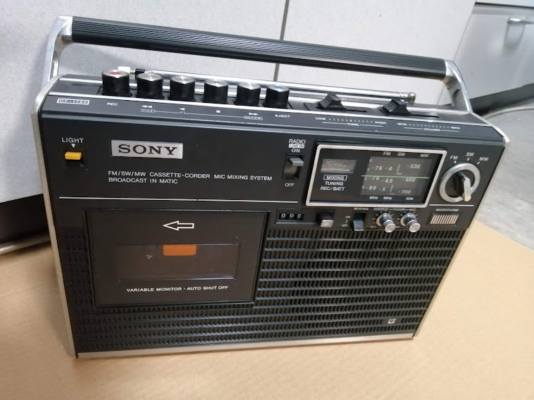 SONY CF-1780 FM⁄SW⁄MW CASSETTE-CORDER ラジカセ｜Yahoo!フリマ（旧