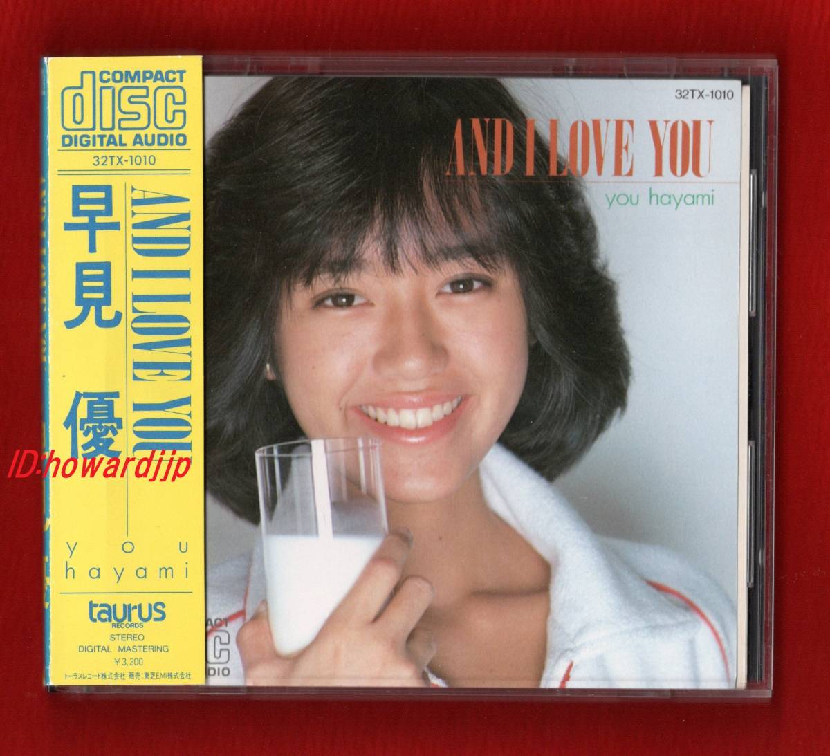  早見優 AND I LOVE YOU 帯付 32X1010 激レア(早見優)｜売買されたオークション情報、yahooの商品情報をアーカイブ公開 - オークファン は行