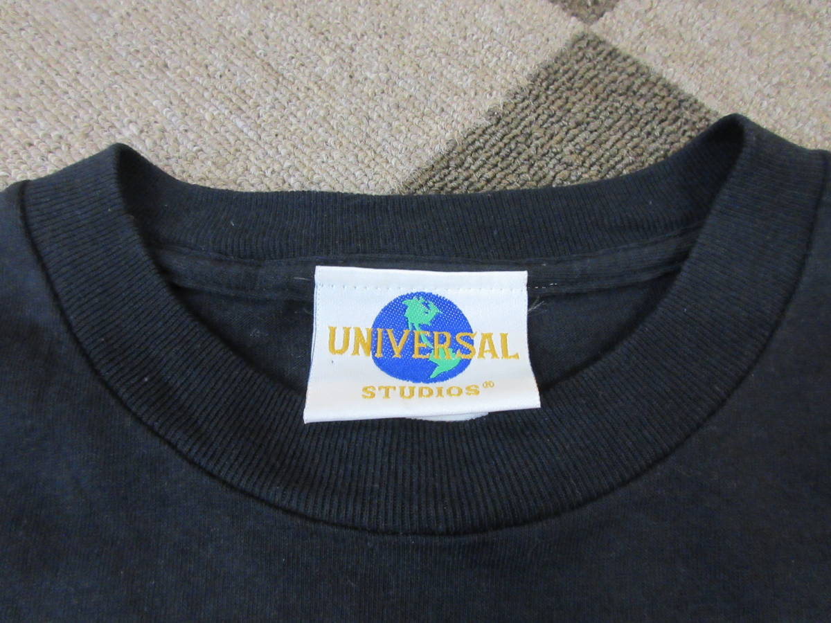 90s ジュラシックパーク Tシャツ M 黒 USA製 シングルステッチ 