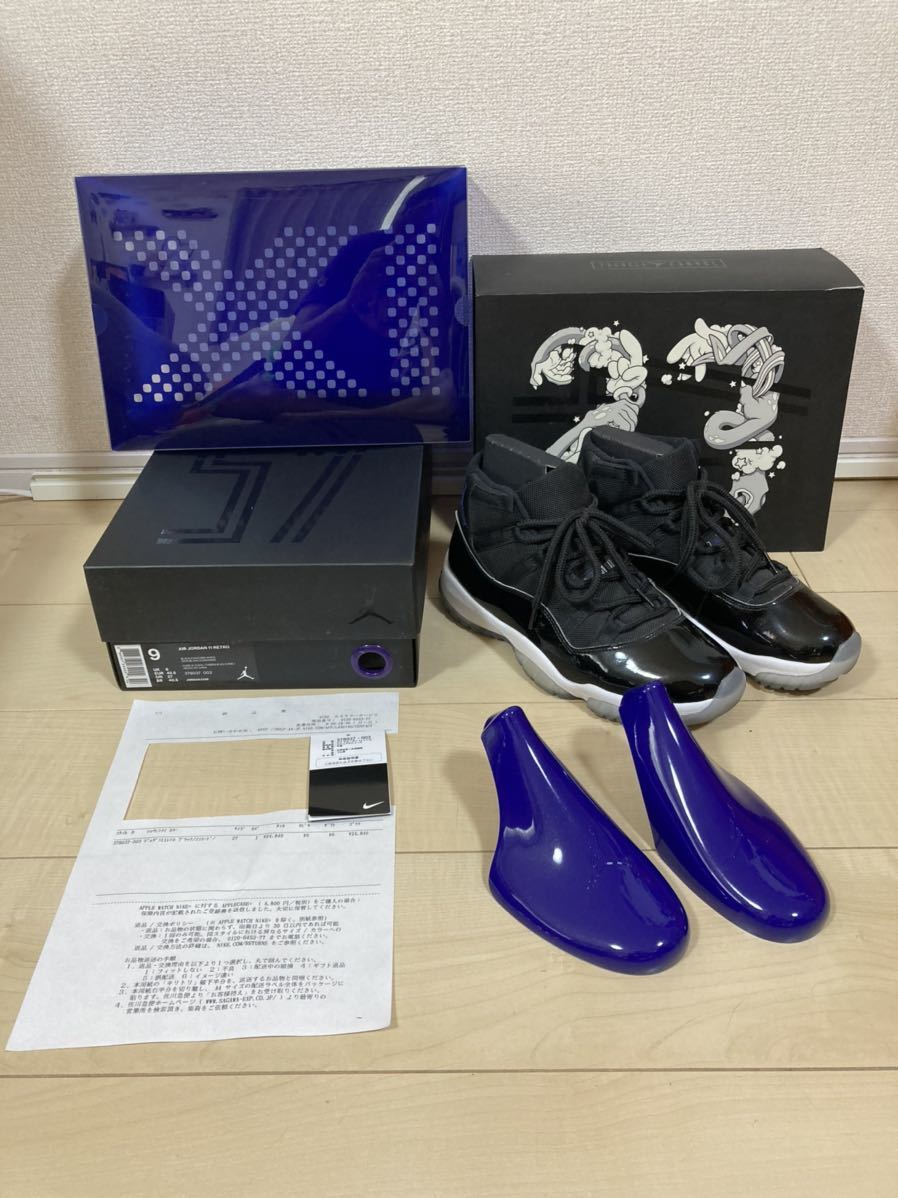 人気定番，HOT SNKRS購入 付属品完備 27cm NIKE AIR JORDAN 11 RETRO SPACE JAM ナイキ エアジョーダン11 レトロ スペースジャム 378037-003(27.0cm)｜売買されたオークション情報、yahooの商品情報をアーカイブ公開 - オークフ 27.0cm