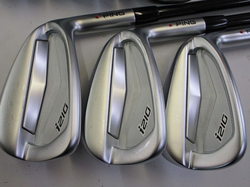 ピン/i210 アイアン(カラーコード レッド)/ツアーAD AD-95(Sフレックス