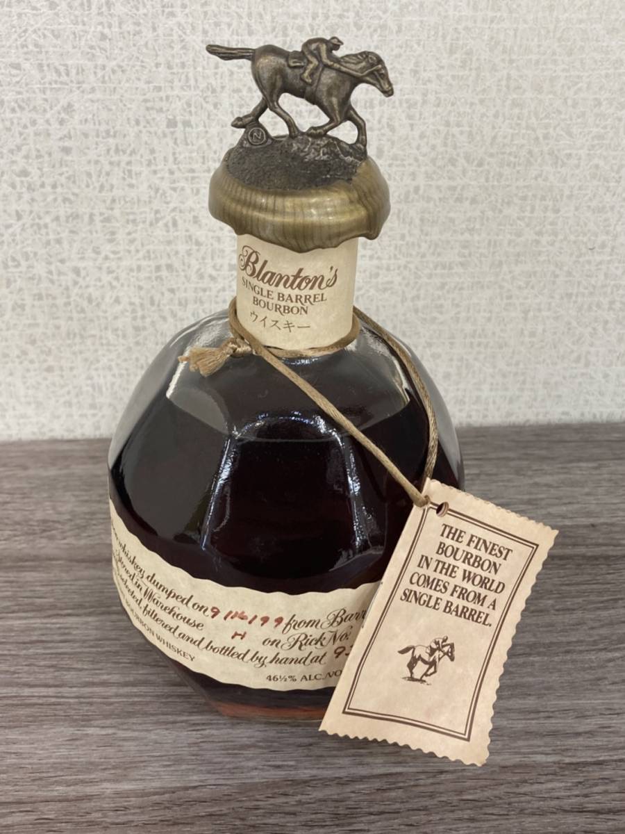 日本国内純正品 N-9472 古酒 Blantons ブラントン シングル バーボン