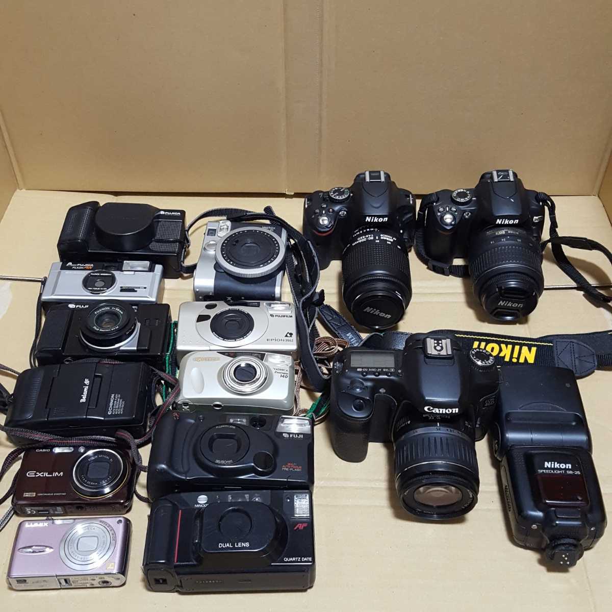 12台まとめて 【ジャンク品】 フィルムカメラ コンパクトカメラ