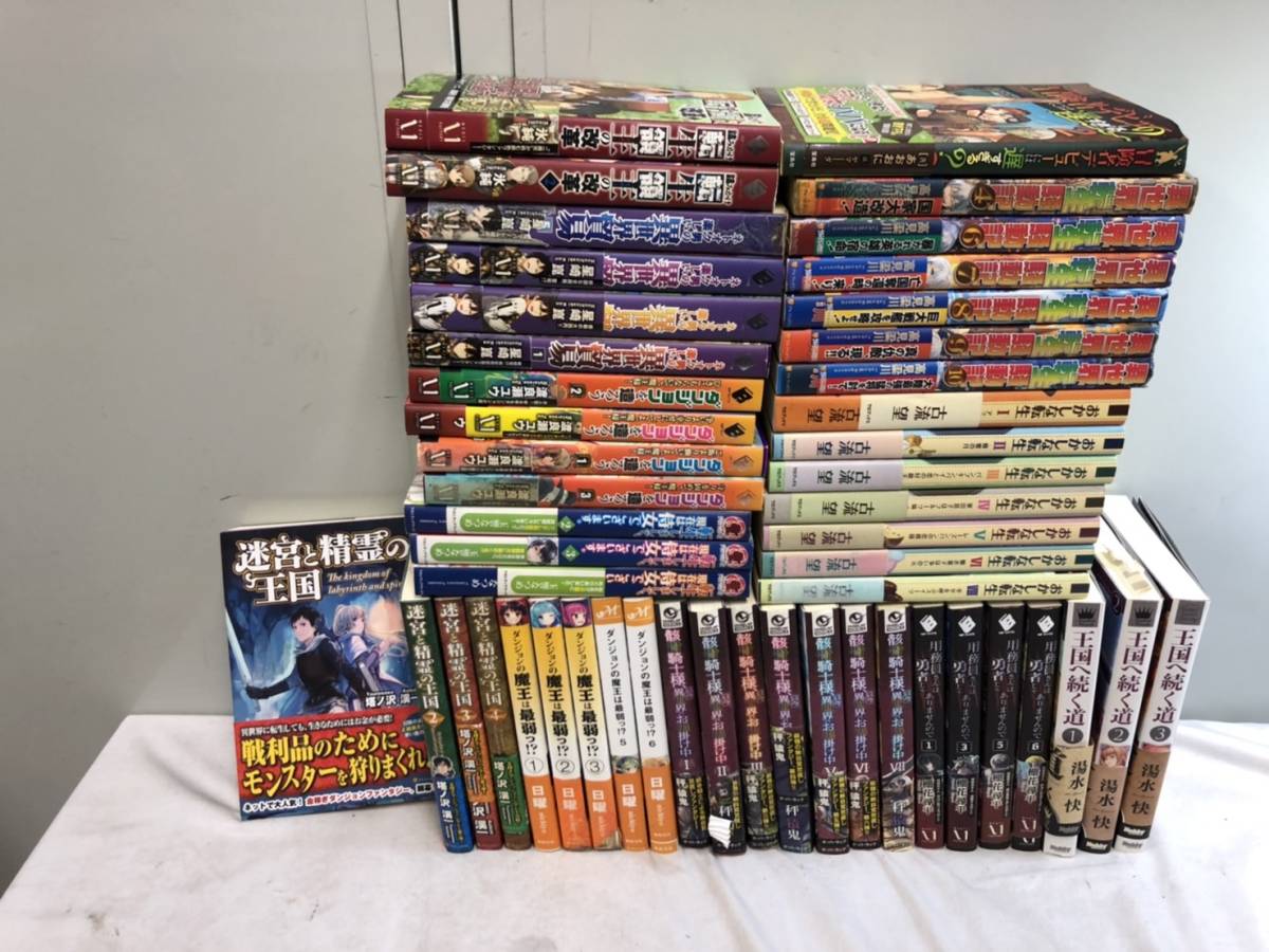 291 小説 ライトノベル 巻数不揃い おかしな転生 異世界転生騒動記 ダンジョンを造ろう 王国へ続く道など まとめ売り 異世界 転生 賢者 ライトノベル一般 売買されたオークション情報 Yahooの商品情報をアーカイブ公開 オークファン Aucfan Com