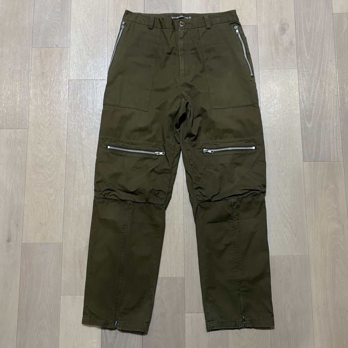 正規品　高橋盾 jun takahashi junio undercoverism アンダーカバー00aw MELTING POT期 メルティングポット期　zipカーゴパンツ　中古美品