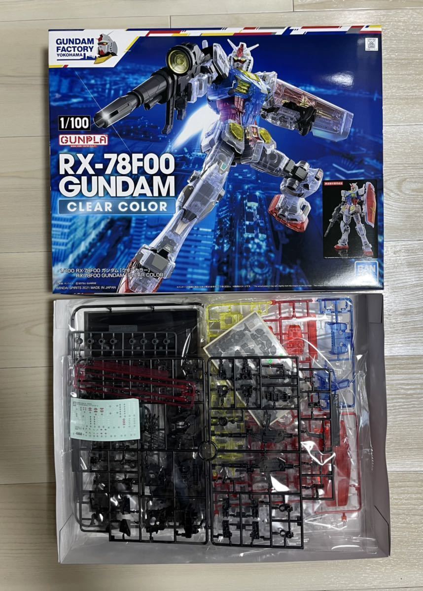 BANDAI 1/144 エコプラ ７点セット 横浜ガンダムファクトリー 1/144 1/100 RX-78F00 ガンダム／エコプラ