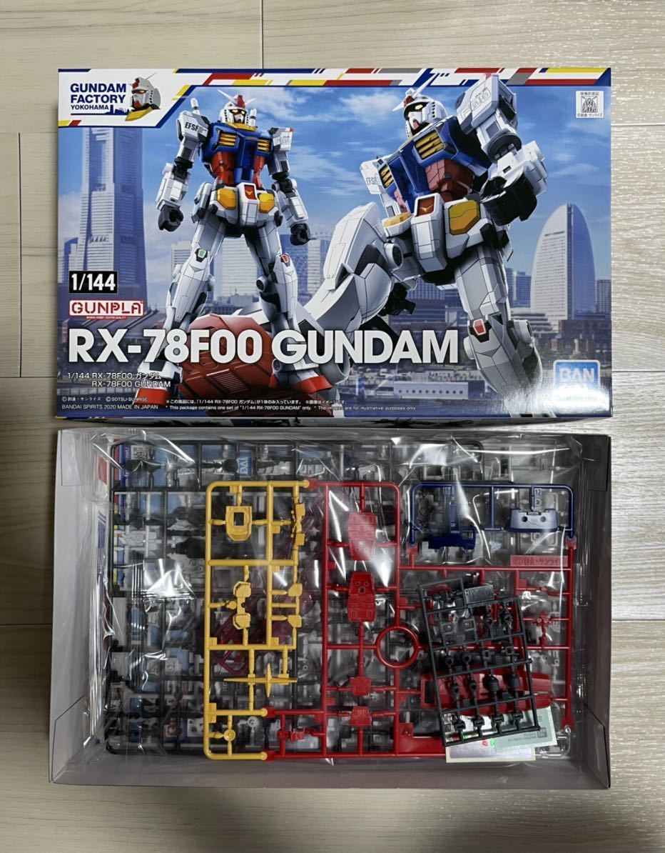 横浜ガンダムファクトリー 1/144 1/100 RX-78F00 ガンダム／エコプラ