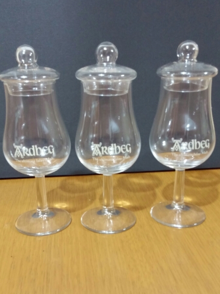 ◆アードベッグのテイスティンググラス◆3個セット☆Ardbeg☆