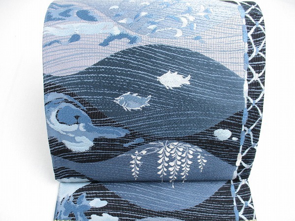 着物ふぁんた 藍染苑 金糸 波文 魚 藤 草花 六通袋帯 U2374 仕立て上がり 売買されたオークション情報 Yahooの商品情報をアーカイブ公開 オークファン Aucfan Com 着物ふぁんた 藍染苑 金糸 波文 魚 藤 草花 六通袋帯 U2374 仕立て上がり 売買されたオークション情報 Yahooの商品情報をアーカイブ公開 オークファン Aucfan Com