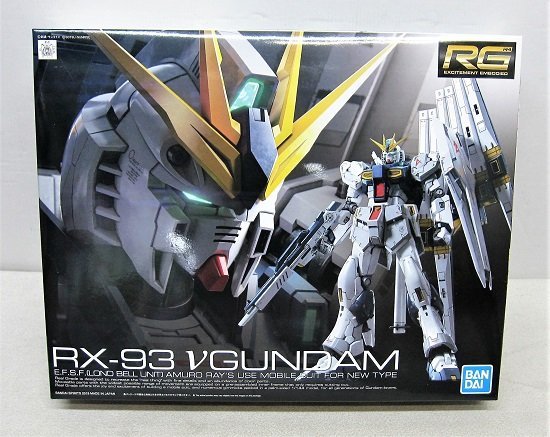 未組立 RG 1/144 RX-93 νガンダム ニューガンダム ガンプラ 未使用品 ◇