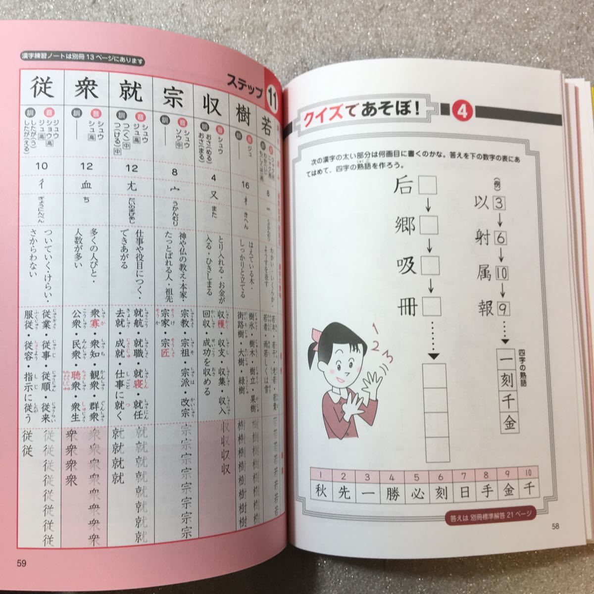 漢検4級漢字学習ステップ 漢検4級漢字学習ステップ