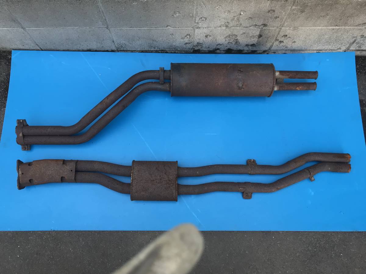 「箱スカ2000GTR ４ドア用　純正マフラー中古品」 Yahoo!オークション ハコスカ 純正 Document 未使用 PGC10 当時物日産