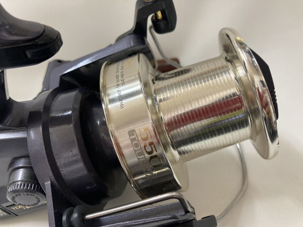 1円スタート ダイワ トーナメント-S 5500T 遠投 スピニング リール