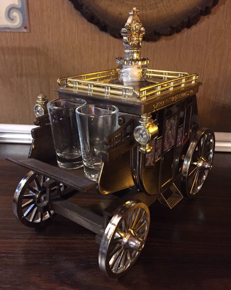 Yahoo!オークション 希少 オーシャン ウイスキー 馬車 ガラス 車用 