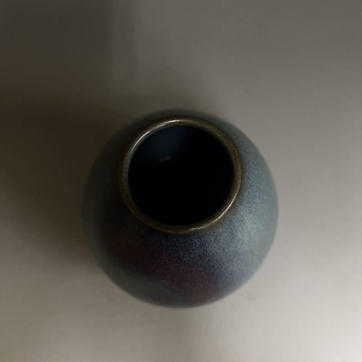 北宋時代 鈞窯 鶏心罐 唐瓷 染付 古陶瓷 古美味 古茶道具 時代物 古董