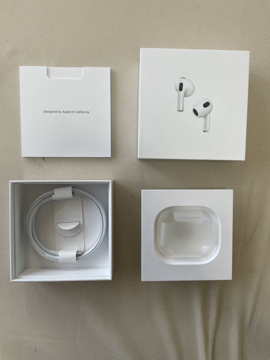 Apple AirPods 3世代(付属品なし) Apple AirPods 3世代(付属品なし)