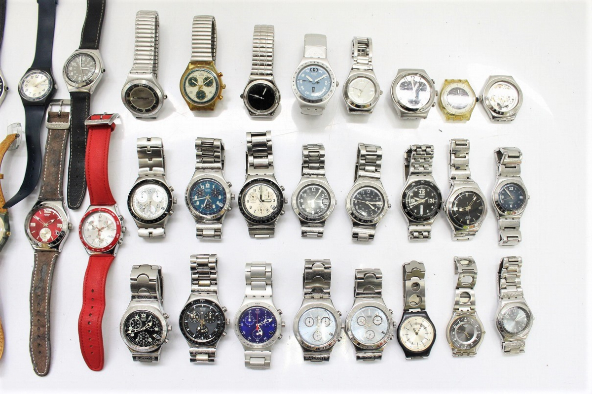 行董 Swatch スウォッチ 約35本 まとめ 腕時計 コレクション Swiss スイス ファッション メンズ レディース Zjz01bob70 Swatch 売買されたオークション情報 Yahooの商品情報をアーカイブ公開 オークファン Aucfan Com