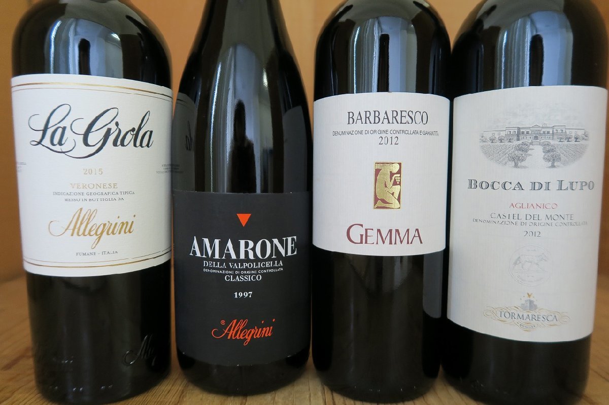 イタリアワイン 4本セット wineluvs1円～イタリア赤ワイン【4本セット】!!P0427-2 【公式通販】