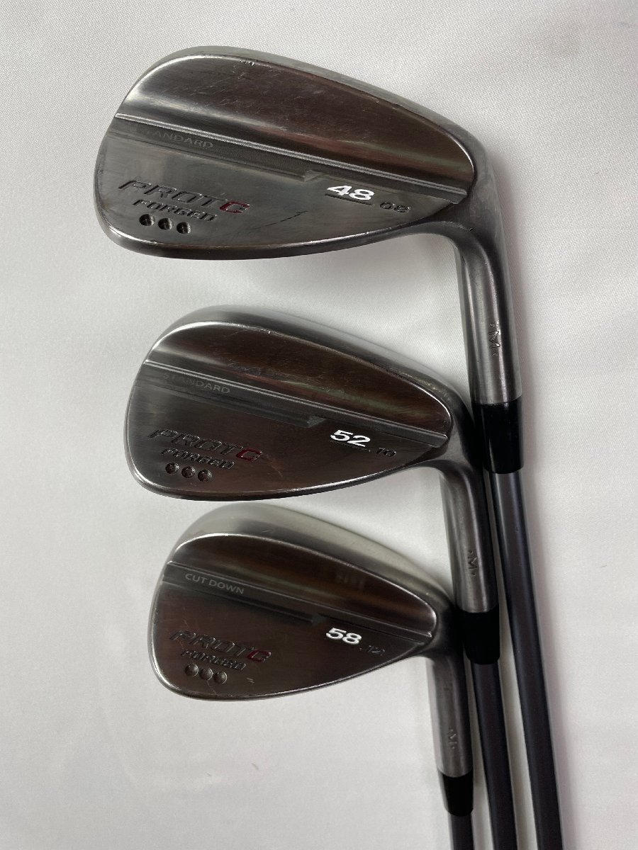 PROTO-CONCEPT プロトコンセプト FORGED ウェッジ 48°・52°・58 
