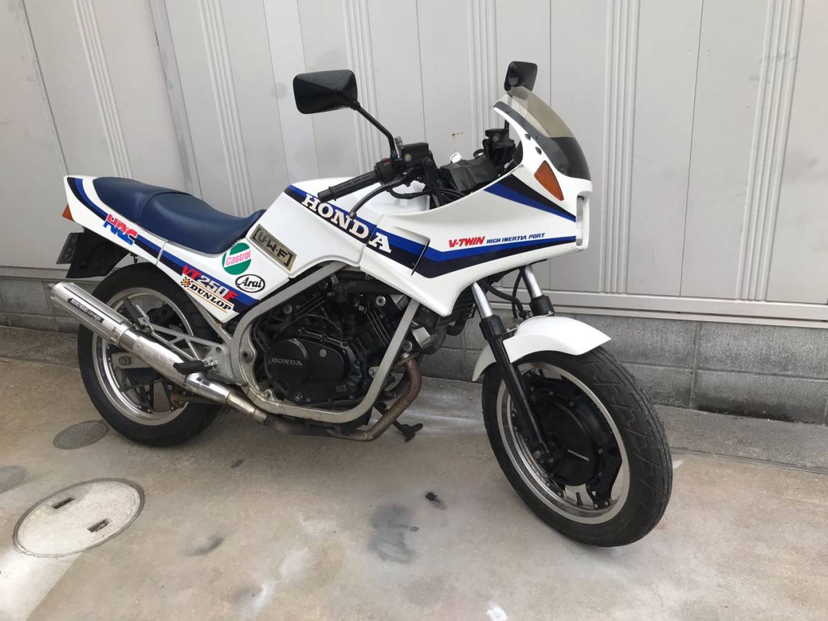 VT250F実動ベースに如何ですか？ Yahoo!オークション VT250F 不動 