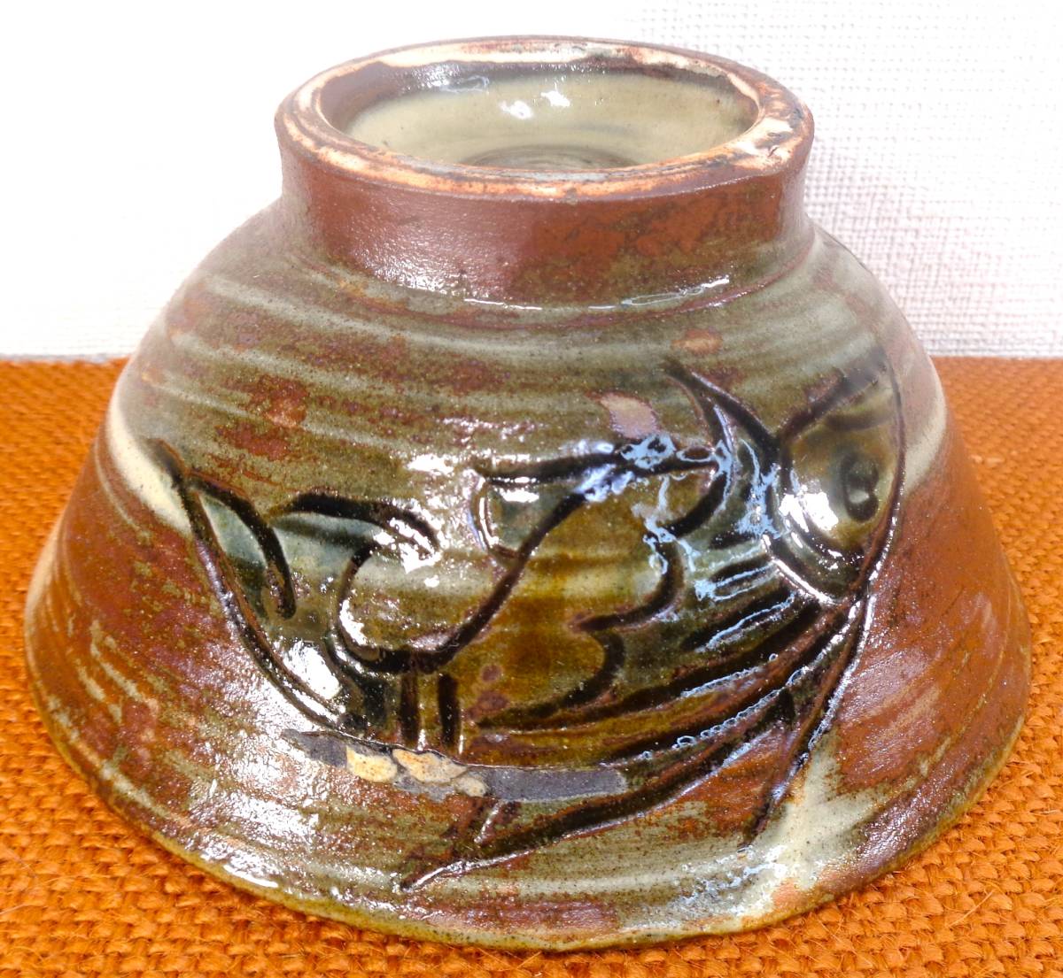 人間国宝 壺屋焼 金城次郎 金城次郎作 琉球 魚紋 茶碗 - Yahoo 