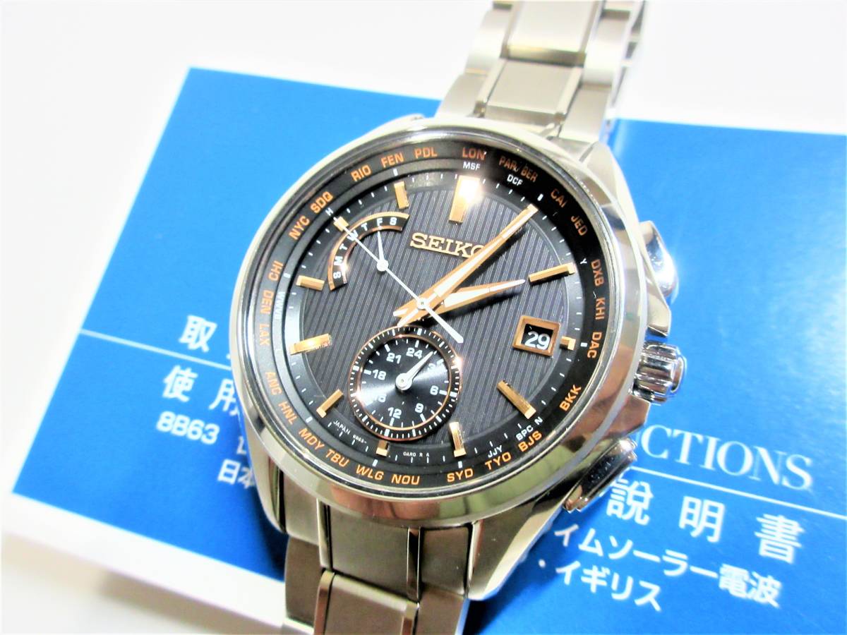 売切 美品 ブライツ フライトエキスパート デュアルタイム チタン 