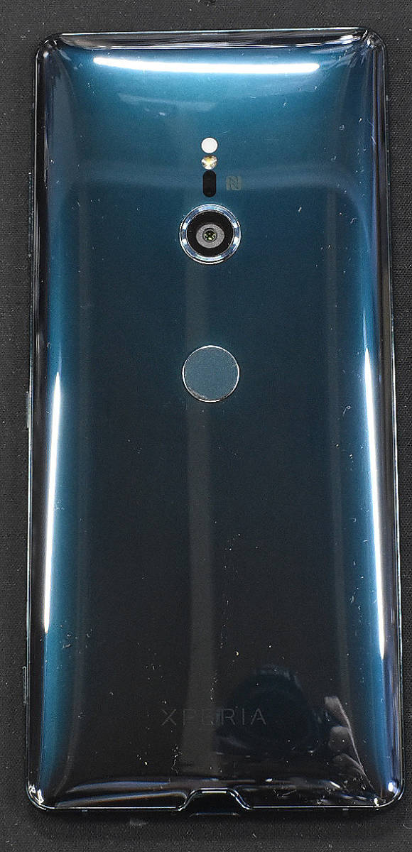 1円スタート 美品 SONY Xperia XZ3 801SO フォレストグリーン [64GB