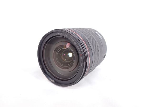CANON キャノン LENS RF 24-105mm F4 L IS USM 外箱 袋 キャップ フード フィルター付き