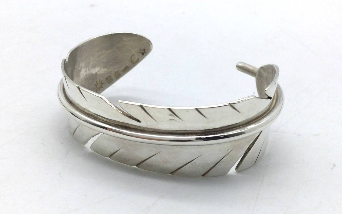 アクセサリー【 SILVER 銀 バングル 】アクセサリー シルバー 銀 羽