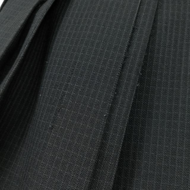 1円 イートン チェックスカート 紐タイ 等 上下4点セット 指定 165A 大きいサイズ 冬物 相模原中等教育学校 グレー 中古 ランクB EY4922_8