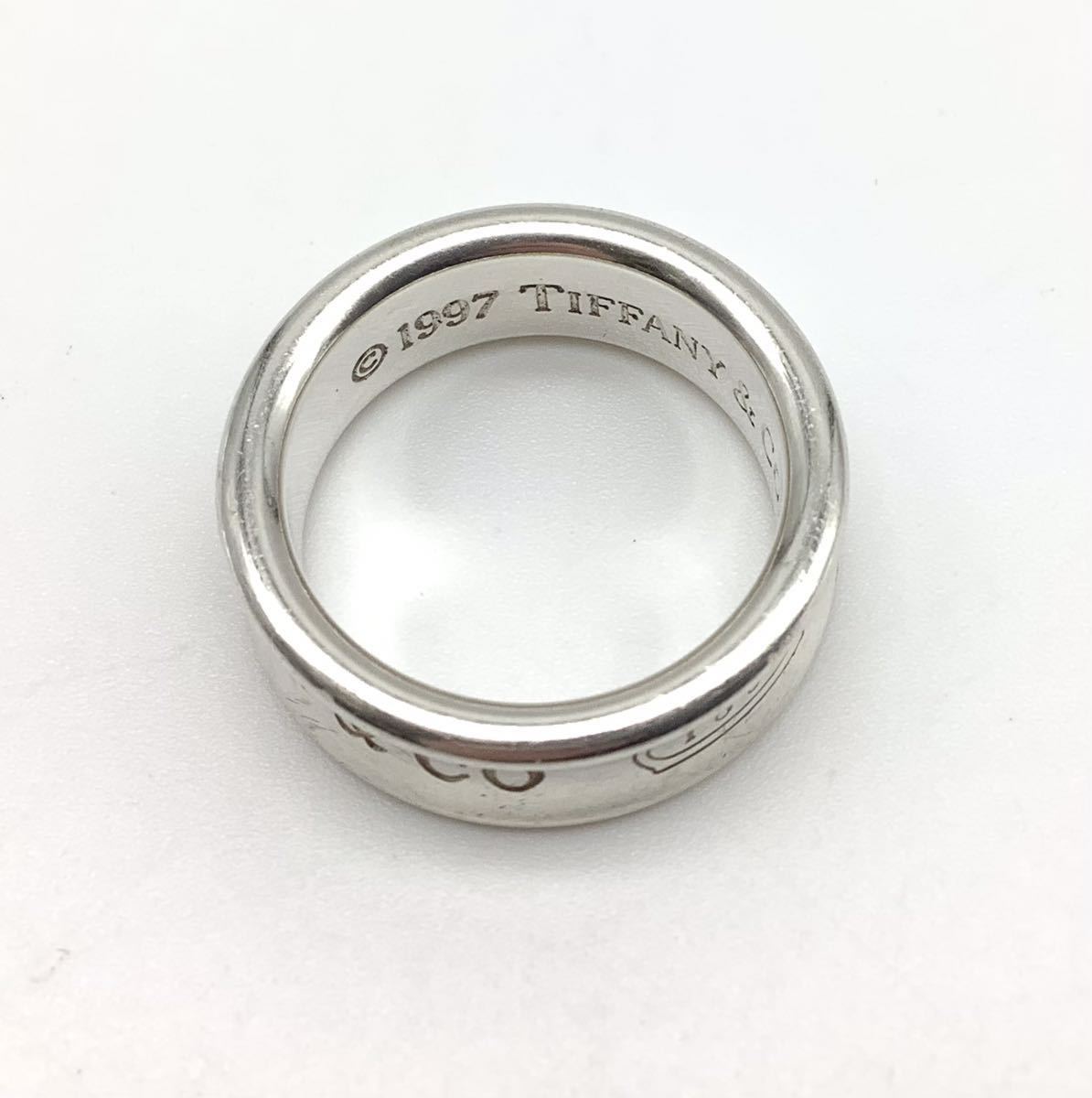 TIFFANY&Co. ティファニー 1837 シルバーリング 指輪 925 箱・保存袋付 
