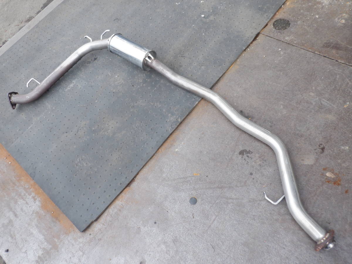 H17年 フィット GD3 1.5W L15A SPOON センター 中間 のみ マフラー /30 