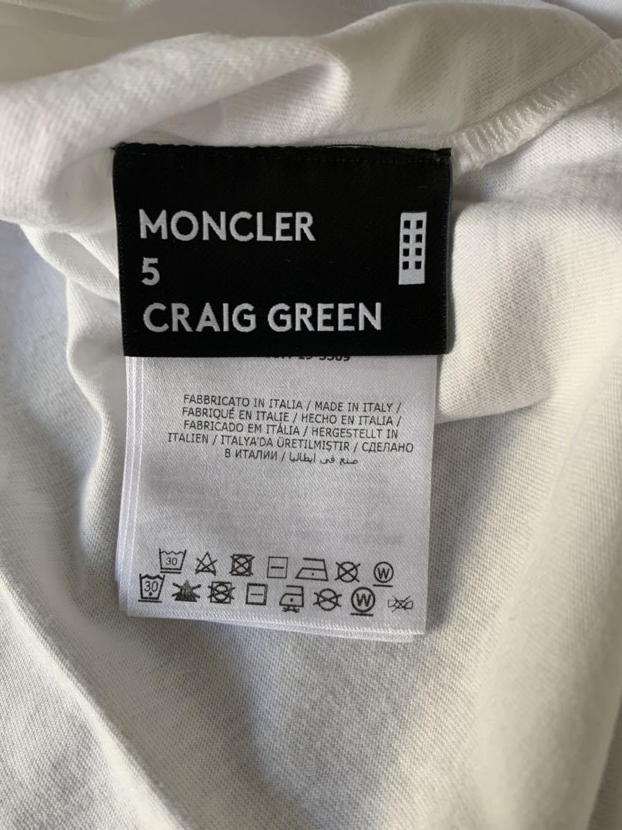☆美品 MONCLER モンクレール ジーニアス クレイググリーン プリント T 