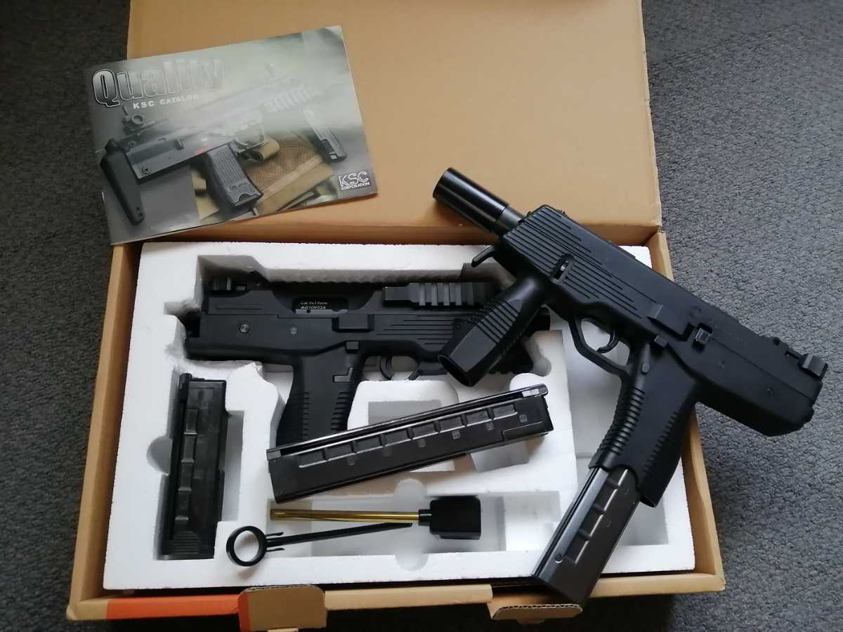  分解整備済み KSC TMP TP9 セット ガスブローバック ガスガン セット スタイアー B&T ロングマガジン2個 ショートマガジン1個(ガスガン)｜売買されたオークション情報、yahooの商品情報をアー ガスガン