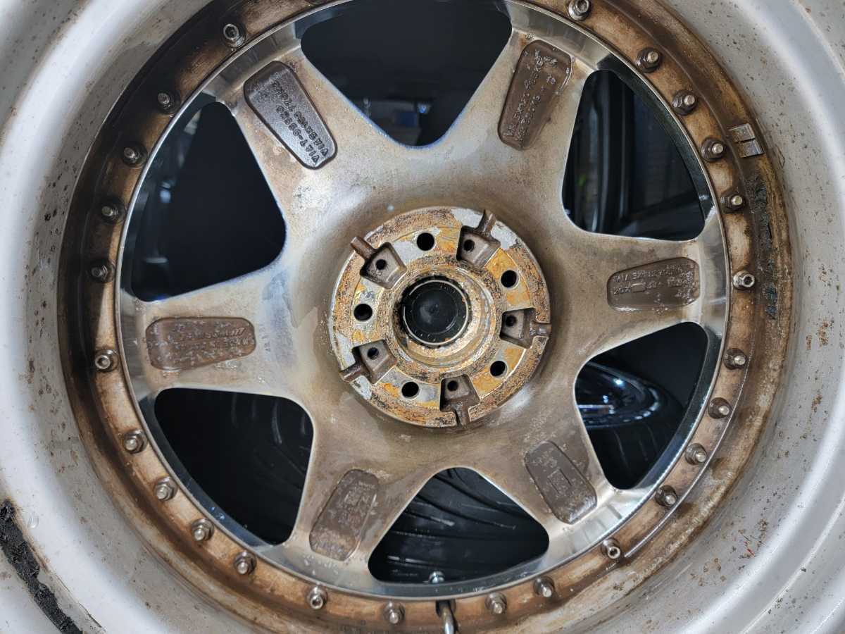 WORK ワーク LS406 メッキホイール 20インチ 245/35R20 20×8.0JJ +35 
