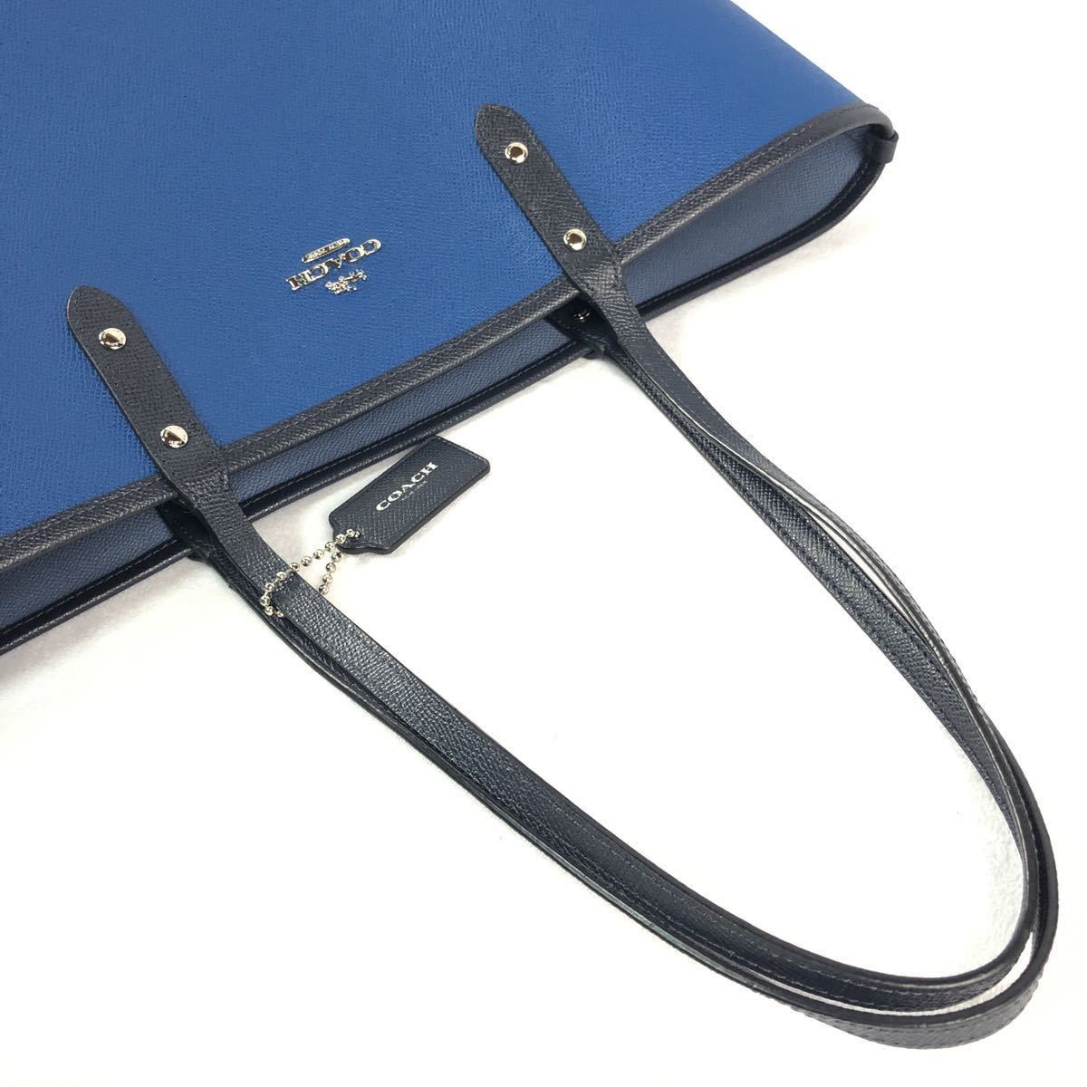 1円 新品 至宝の頂点 希少色 コーチ【幻の逸品】COACH トートバッグ 