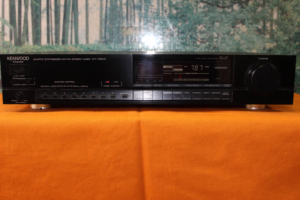 KT-1100D KENWOOD ケンウッド 同調点・セパレーション調整動作品 FM⁄AM