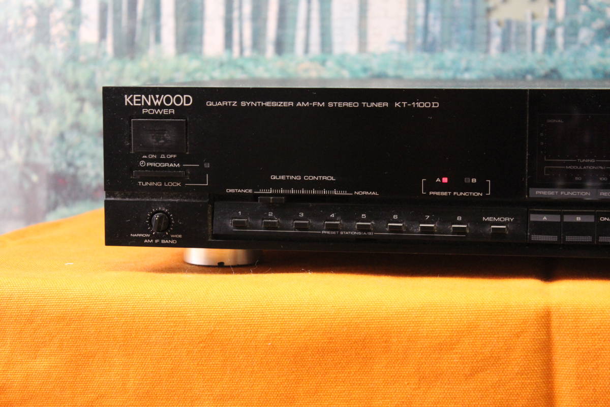 KT-1100D KENWOOD ケンウッド 同調点・セパレーション調整動作品 FM⁄AM