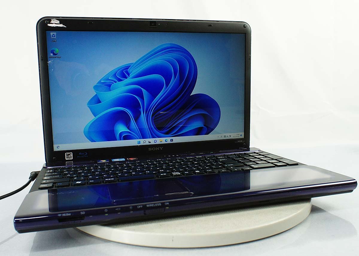 AC付 Windows11 15.5 SSD240GB SONY VAIO Cシリーズ VPCCB4AJ/Core i7