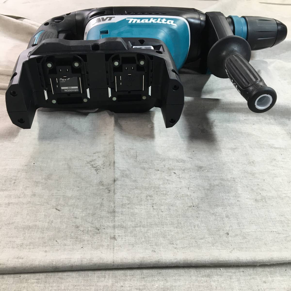 現状品 マキタ 充電式ハンマドリル18+18V 40mm バッテリ充電器別売 HR400DZKN マキタ SDS 充電式ハンマードリル 株式会社マキタ Makita マキタワンハンドシリーズに初の集じんシステム搭載！18V充電式