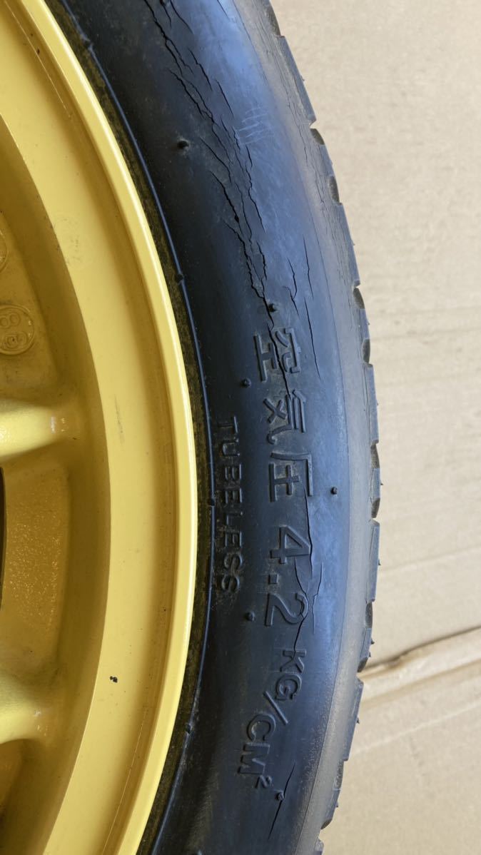 RX-7 FC3S アルミ 純正 スペアタイヤ テンパー (マツダ用)｜売買された