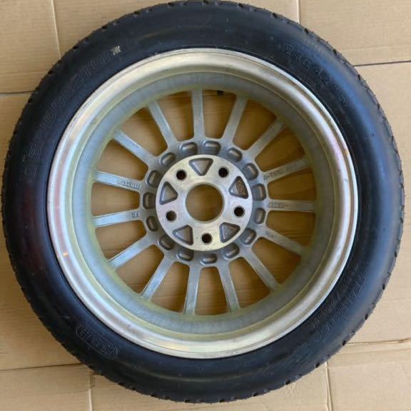 コージページです。FC3S、アンフィニ限定車装着アルミスペアタイヤ、 FC3S、アンフィニ限定車装着アルミスペアタイヤ、テンパータイヤ、使用