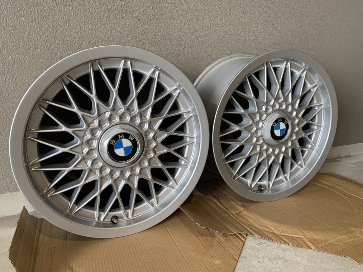 人気セール，高品質 BMW E28 M5 純正アロイホイール 7.5J&times;16inch ET20 ガリ傷なし 2本組 BBS製(純正品)｜売買されたオークション情報、yahooの商品情報をアーカイブ公開 - オークファン 5穴