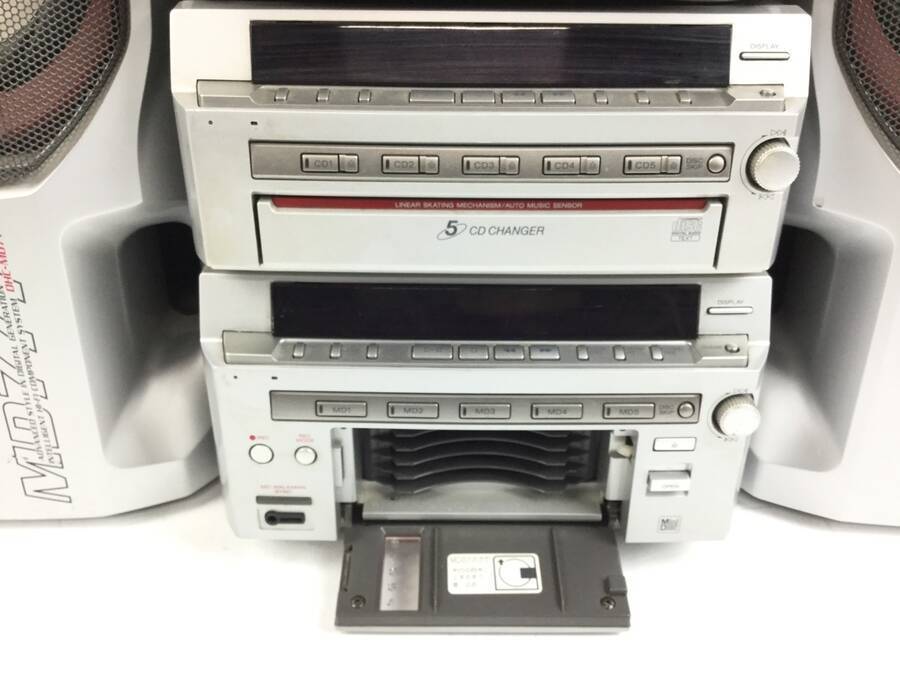 SONY STR-MD777 / DHC-MD777 / SS-MD777 コンポ システムケーブル付き