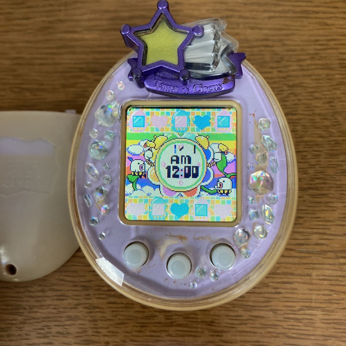 【美品】たまごっちピースパープル紫 たまごっちピース パープル 色褪せ 紫(たまごっち)｜売買された