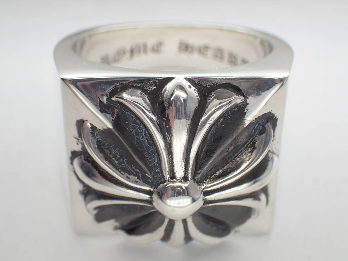 正規品CHROME HEARTS ☆CHプラスピラミッドリング25号【40g】