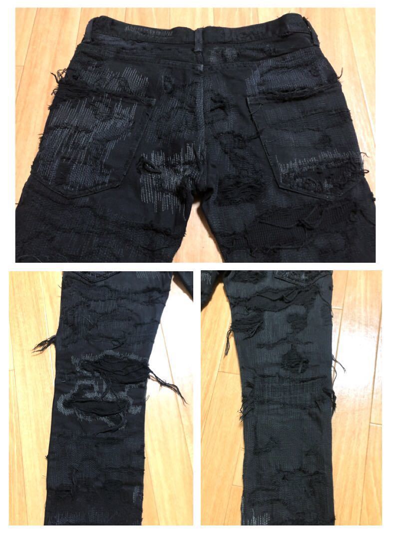 UNDERCOVER 2005AW 85デニム クラストパンツ 初期 05aw arts&craft