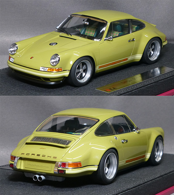 0 Singer Coupe Porsche 1⁄18 (964) | Up Anniversary Green) [Make