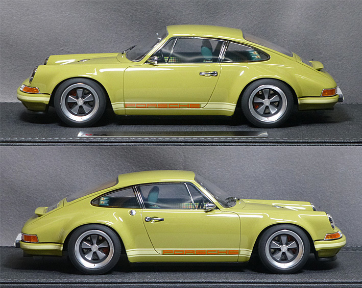 0 Singer Coupe Porsche 1⁄18 (964) | Up Anniversary Green) [Make