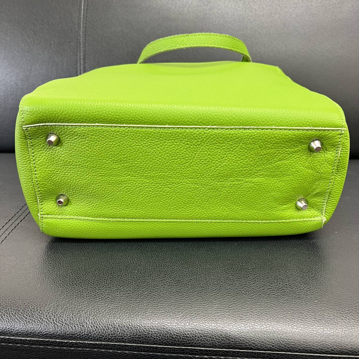 ◇Ki1135】未使用品 Falchi NEW YORK ファルチニューヨーク レザー 